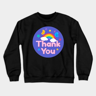 Bird Rainbow Crewneck Sweatshirt